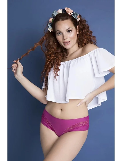 Dámské kalhotky model 8359274 purpurová - Julimex