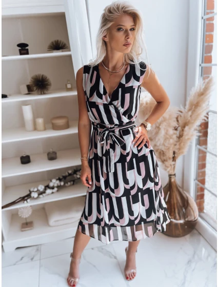 BALI šaty čierne FashionStreet EY1902z