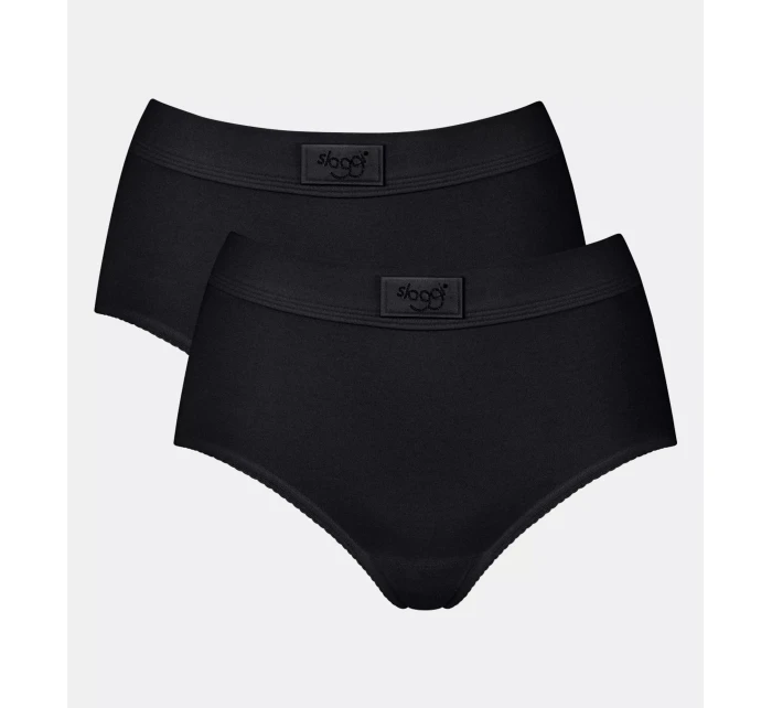 sloggi Double Comfort Maxi 2P - BLACK - SLOGGI BLACK - SLOGGI sloggi Double Comfort Maxi 2P - BLACK - SLOGGI BLACK - SLOGGI