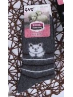 WiK 002 Dámske ponožky Angora 323 35-42