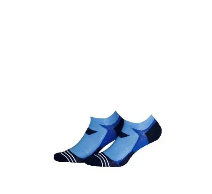 Pánske členkové ponožky Wola Sportive W91.1N3 Ag + vzor