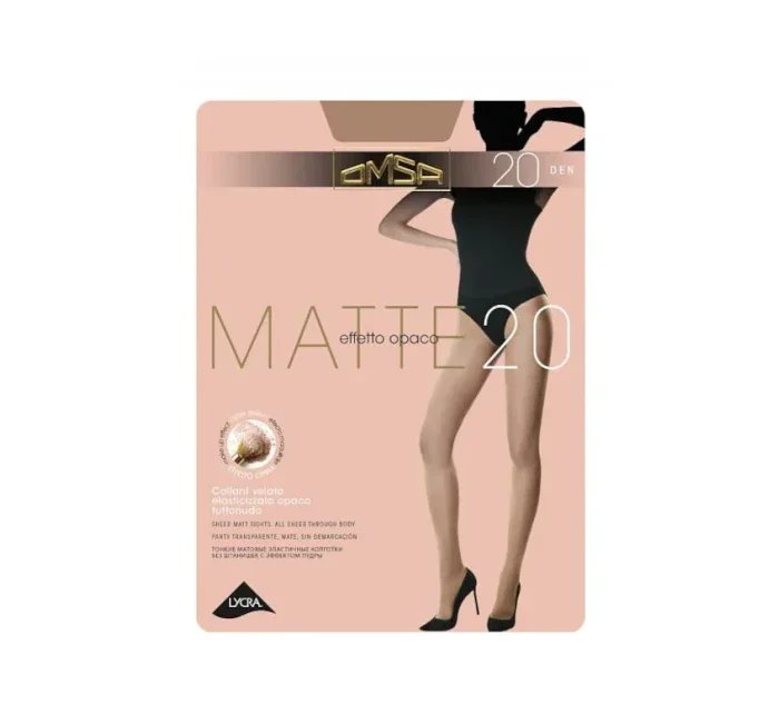 Dámske pančuchové nohavice Omsa Matte 20 den Dámske pančuchové nohavice Omsa Matte 20 den