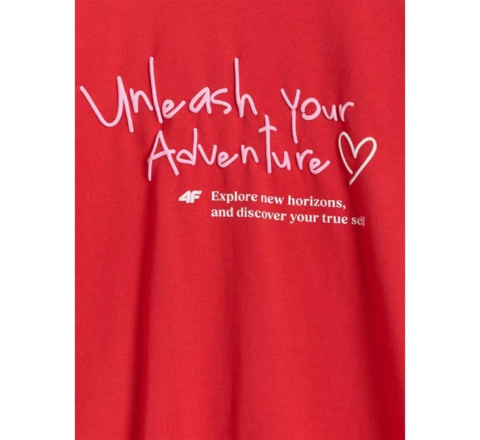 Dívčí tričko s potiskem model 21907074 - 4F