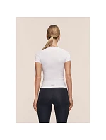 Dámske tričko CASALL Defined Rib Tee, biela farba