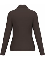 K 244 Dámské piqué polo s dlouhým rukávem model 22507063 chocolate - Kariban K 244 Dámské piqué polo s dlouhým rukávem model 22507063 chocolate - Kariban