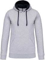 K 446 Kontrastní mikina s kapucí oxford model 22509351 - Kariban K 446 Kontrastní mikina s kapucí oxford model 22509351 - Kariban