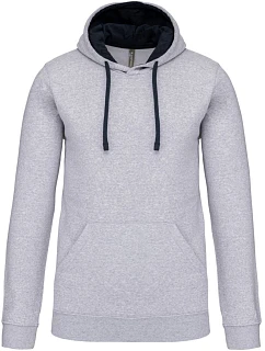 K 446 Kontrastní mikina s kapucí oxford model 22509351 - Kariban
