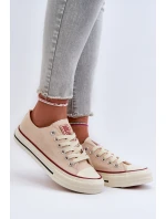 Niskie Trampki Damskie Big Star NN274272 Beżowe