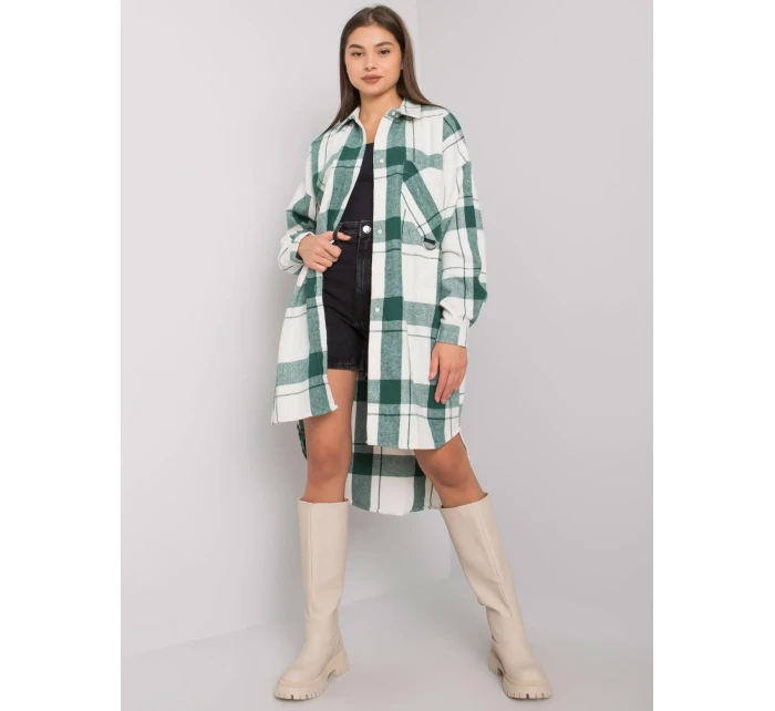 Košeľa EM KS 604.67P biela zelená