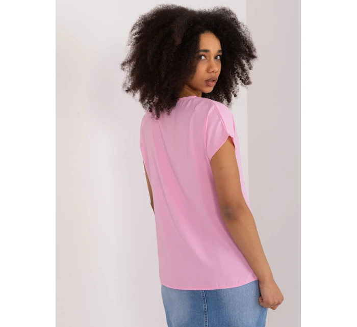 Blúzka RV BZ 9645.28X svetlo ružová