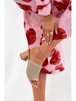 Žabky na podpätku model 211021 Krok vo veľkom štýle