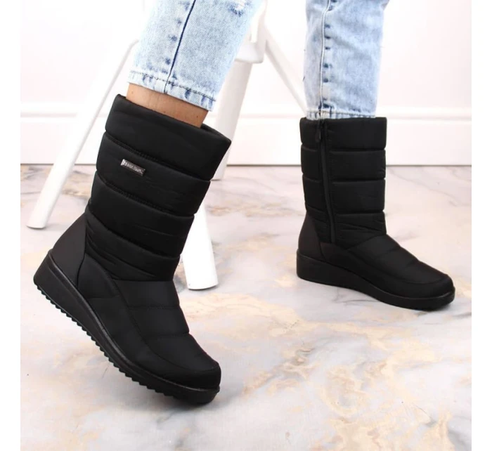 Snežnice vysoké Novinky W EVE436A black Snežnice vysoké Novinky W EVE436A black