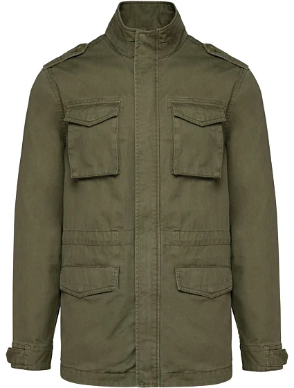 Kariban K 6164 Pánska bunda Safari 20.6164, vypraná, svetlo khaki Kariban K 6164 Pánska bunda Safari 20.6164, vypraná, svetlo khaki