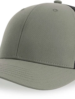 6 panelová Trucker kšiltovka grey/black model 22478895 - Atlantis Headwear
