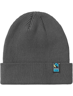 Neutral O 93056 Pletená čiapka z organického materiálu s certifikátom Fairtrade 77.9356 charcoal
