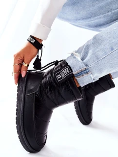 Damskie Śniegowce Big Star II274120 Czarne