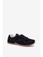 Dámské Sportovní Boty Z Eko Semiše Černé model 21701308 - Boto