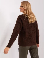 Jumper AT SW 2358.31 tmavo hnedá