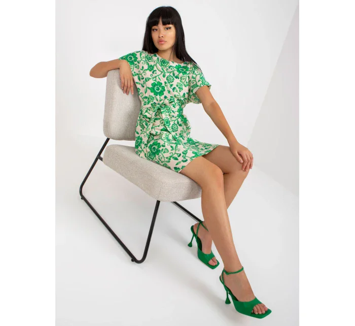 Dámské šaty LK SK model 17547326 zelené - FPrice Dámské šaty LK SK model 17547326 zelené - FPrice