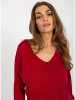 Bluzka RV BZ 7663.05 bordowy Bluzka RV BZ 7663.05 bordowy