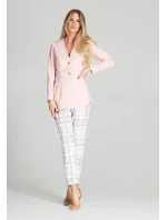 Dámske sako M694 ružové - Figl