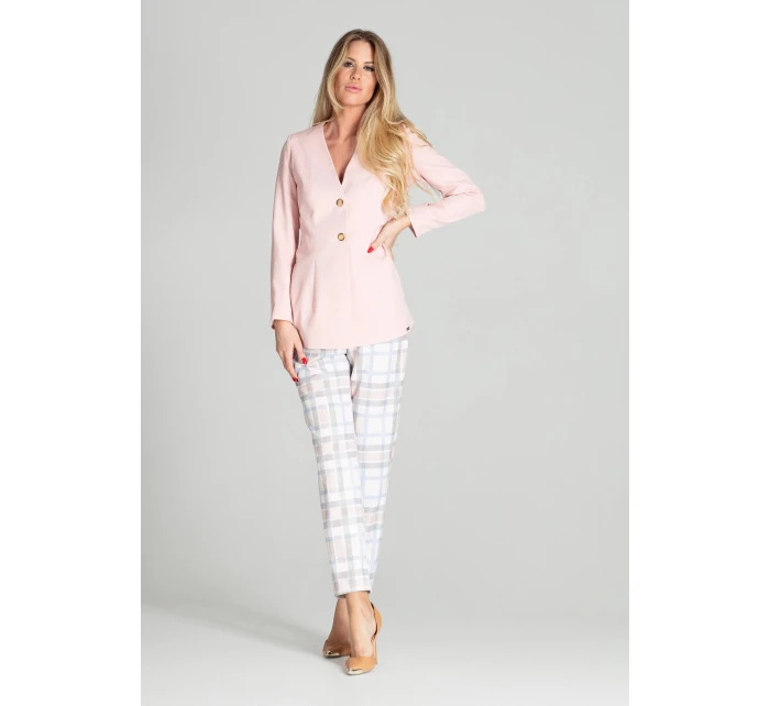 Dámske sako M694 ružové - Figl