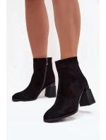 Topánky na podpätku model 222952 Step in style