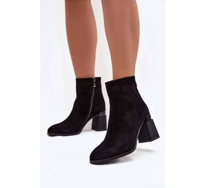 Topánky na podpätku model 222952 Step in style