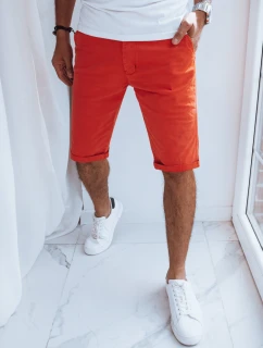 Pánské krátké šortky chinos červené Dstreet model 21969704 - FashionStreet