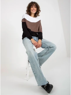 Mikina RV BL 8430.61P biela a čierna