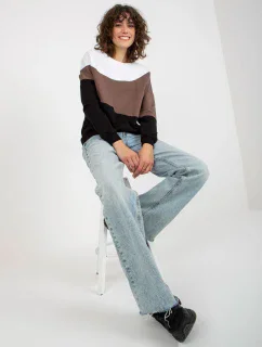 Mikina RV BL 8430.61P biela a čierna