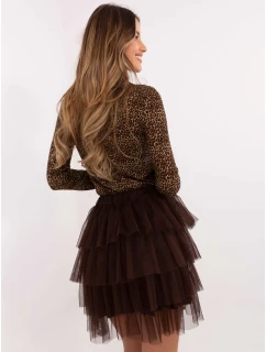 Sukňa TW SD BI 0517.84 tmavohnedá