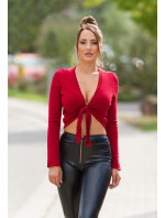 Sexy Crop Sweater to tie up
