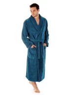 Unisex župan se šálovým límcem TAMPA 2149 model 18020345 petrolejová - Vestis