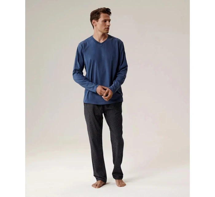 Pyžamo model 21337521 long/r S2XL pánské - Atlantic