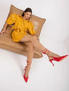 Šaty LK SK model 17339085 tmavě žlutá - FPrice