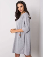 Šaty RV SK 6274.36P sivá
