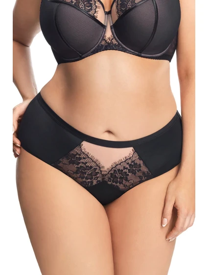 Dámské kalhotky model 18625404 Alicante Černá - Gorsenia Dámské kalhotky model 18625404 Alicante Černá - Gorsenia