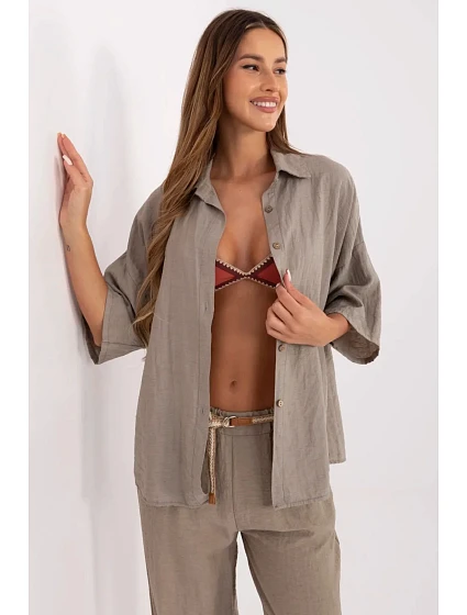 Dámska košeľa model 214057 Taliansko Moda Dámska košeľa model 214057 Taliansko Moda