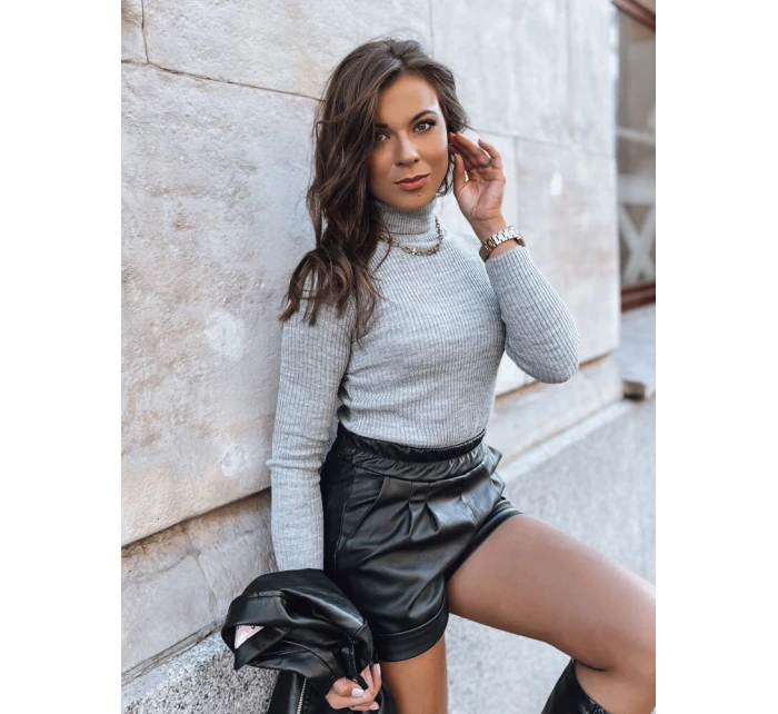 Dámský svetr světle šedý Dstreet model 21964144 - FashionStreet