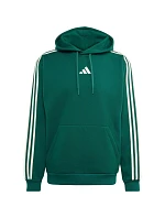 Bluza męska adidas Essentials 3-Stripes Fleece Hoodie zielona KZ1413 pánské Bluza męska adidas Essentials 3-Stripes Fleece Hoodie zielona KZ1413 pánské