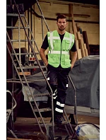HVW 801 HiVis multifunkční vesta model 22502352 black - Yoko HVW 801 HiVis multifunkční vesta model 22502352 black - Yoko