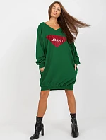 Mikina VI BL 3113.73P tmavo zelená