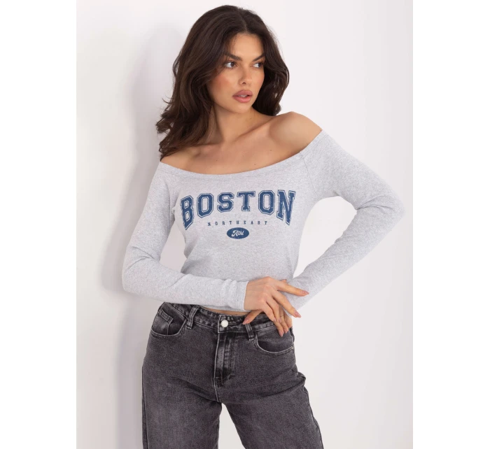 Bluzka WT BZ model 21875530 jasny szary - FPrice