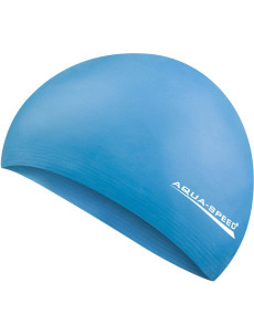 AQUA SPEED Plavecká čiapka Soft Latex Blue Pattern 01