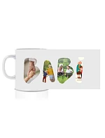 Personalizovaný klasický biely keramický hrnček s objemom 300 ml s nápisom „mama/tata/babička/dedko“ na základe fotografií Personalizovaný klasický biely keramický hrnček s objemom 300 ml s nápisom „mama/tata/babička/dedko“ na základe fotografií