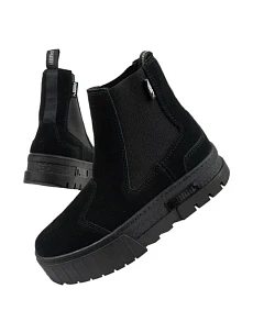 Dámske topánky Mayze Chelsea Suede W 382829 01 Black - Puma