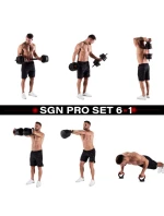 sada závaží a 20 kg model 21810782 - HMS sada závaží a 20 kg model 21810782 - HMS