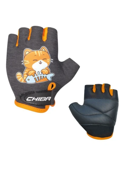 Rukavice CHIBA COOL KIDS black cat XS