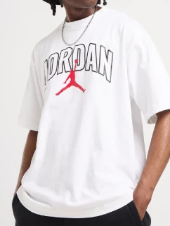 Pánské tričko Air Jordan Brooklyn Arch Logo White - model 21933610